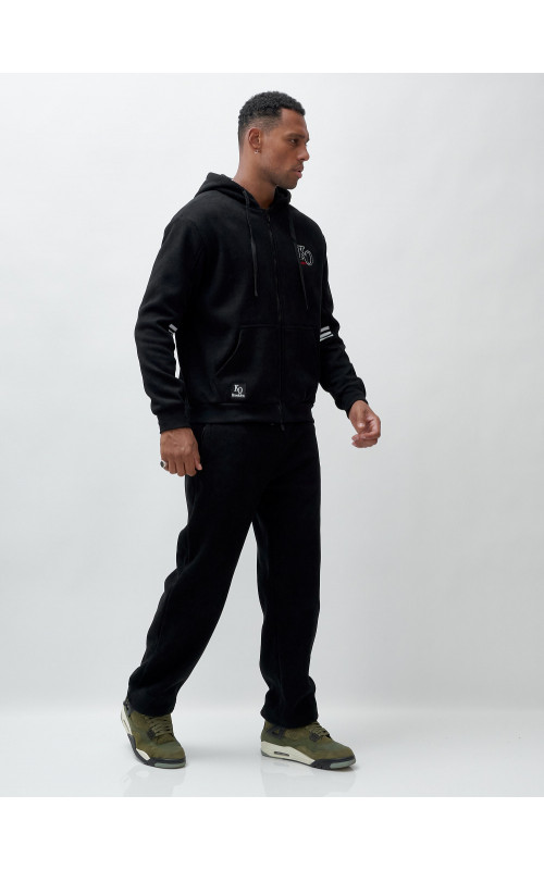 Утеплённый мужской спортивный костюм с начёсом.