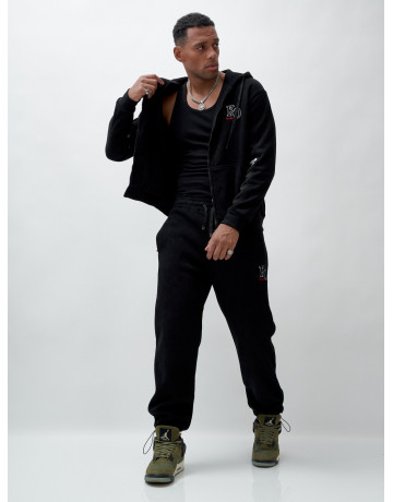 Утеплённый мужской спортивный костюм с начёсом.