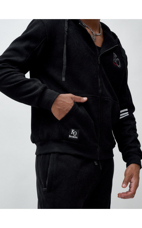 Утеплённый мужской спортивный костюм с начёсом.