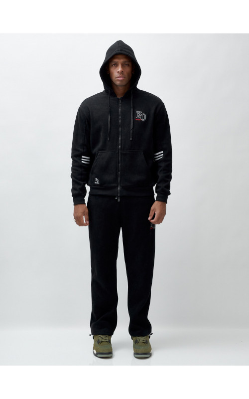 Утеплённый мужской спортивный костюм с начёсом.