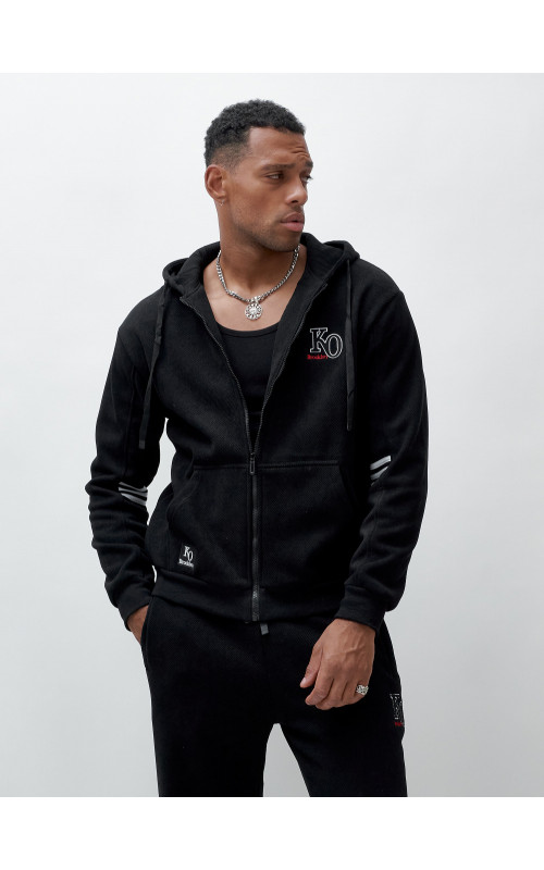 Утеплённый мужской спортивный костюм с начёсом.