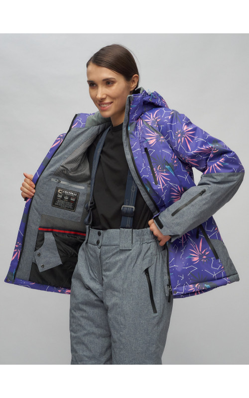 Женский горнолыжный костюм зимний