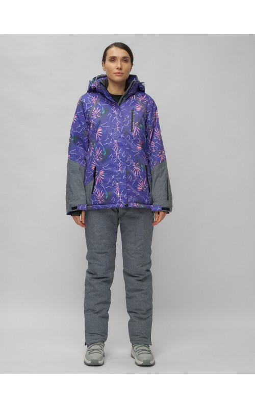 Женский горнолыжный костюм зимний