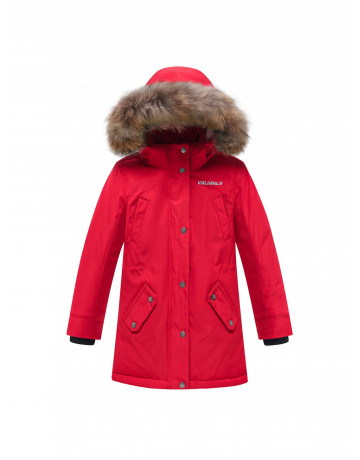 Детская зимняя куртка-парка для девочки.