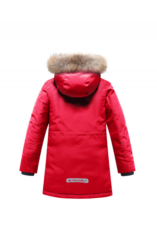 Детская зимняя куртка-парка для девочки.