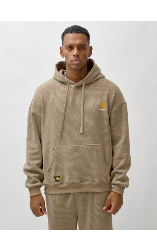 Мужской утеплённый спортивный костюм с начёсом для осени