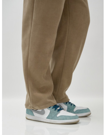 Мужской утеплённый спортивный костюм с начёсом для осени