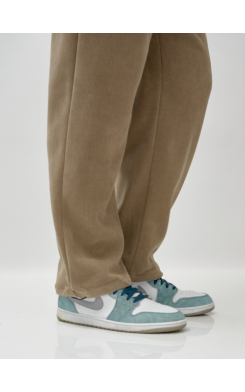 Мужской утеплённый спортивный костюм с начёсом для осени