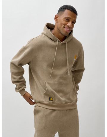 Мужской утеплённый спортивный костюм с начёсом для осени