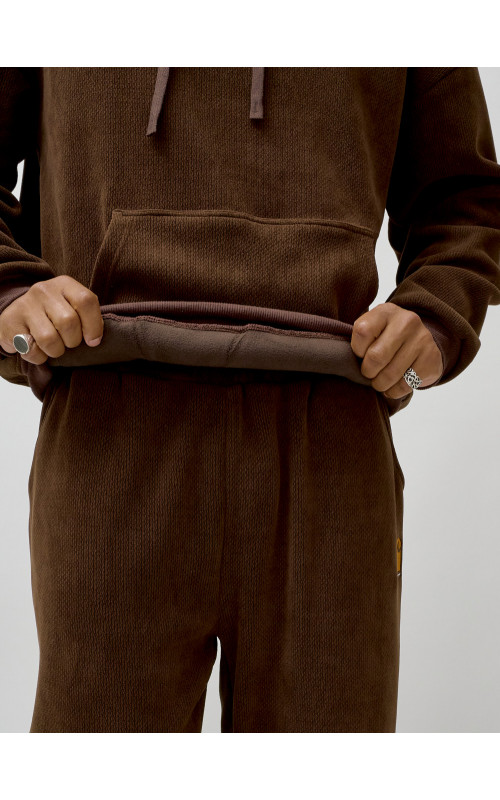 Мужской утеплённый спортивный костюм с начёсом для осени.