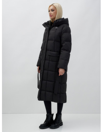 Длинный зимний пуховик для женщин