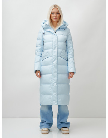Женский зимний пуховик с капюшоном