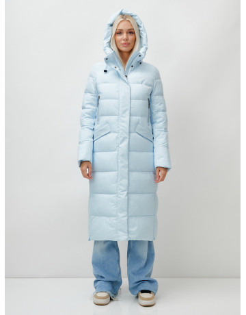 Женский зимний пуховик с капюшоном