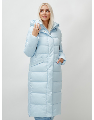 Женский зимний пуховик с капюшоном