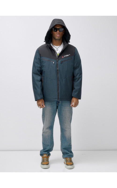 Мужская зимняя куртка больших размеров для активного отдыха