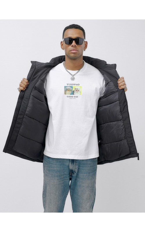 Мужская зимняя куртка больших размеров для активного отдыха