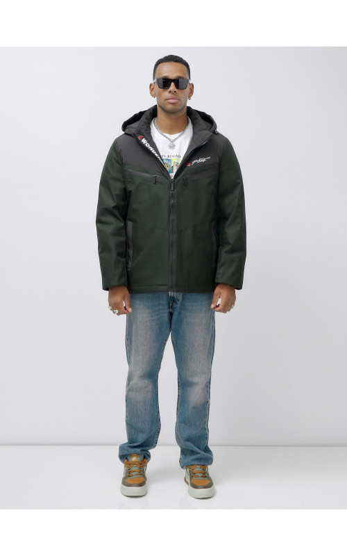 Мужская зимняя куртка больших размеров для активного отдыха