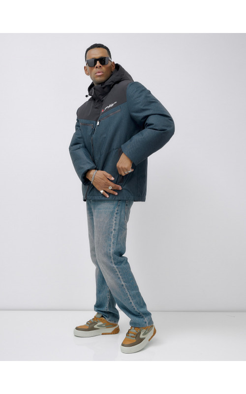 Мужская зимняя куртка больших размеров для активного отдыха