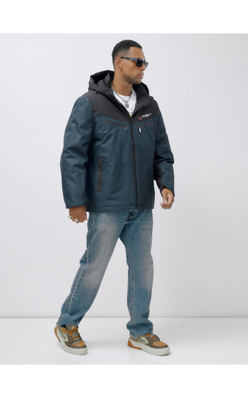 Мужская зимняя куртка больших размеров для активного отдыха