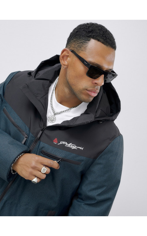 Мужская зимняя куртка больших размеров для активного отдыха