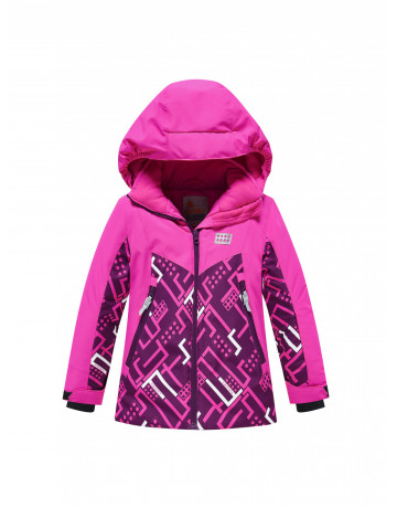 Детский горнолыжный зимний костюм для девочки.