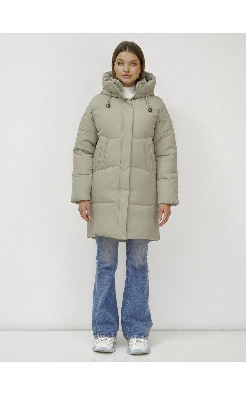 Зимний пуховик с утеплителем: стиль и комфорт.