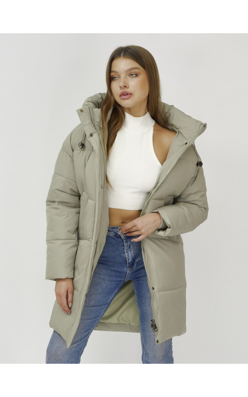 Зимний пуховик с утеплителем: стиль и комфорт.