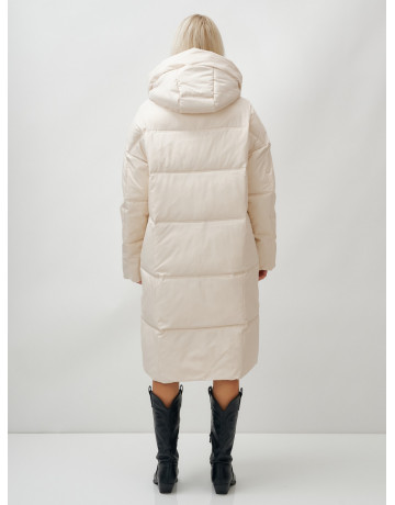 Длинный зимний пуховик для женщин