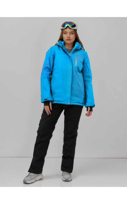 Женский горнолыжный костюм зимний для зимних видов спорта.