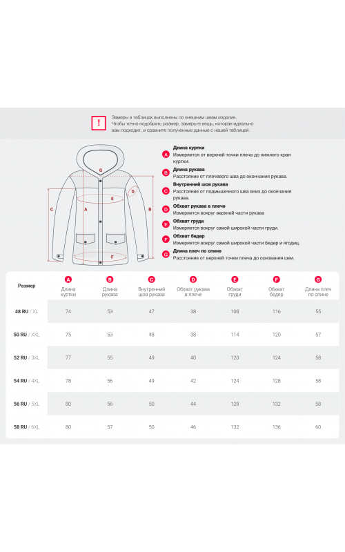 Утеплённый пуховик для женщин большого размера с капюшоном