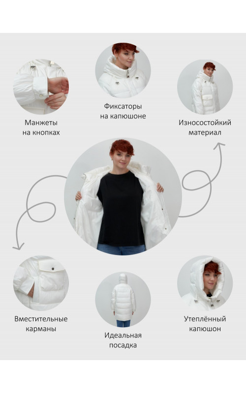 Пуховик «Тренд» для женщин.