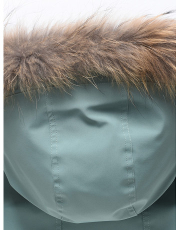 Мужская зимняя парка с мехом енота для холодной погоды