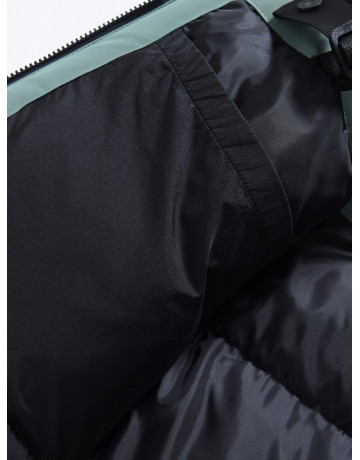 Мужская зимняя парка с мехом енота для холодной погоды