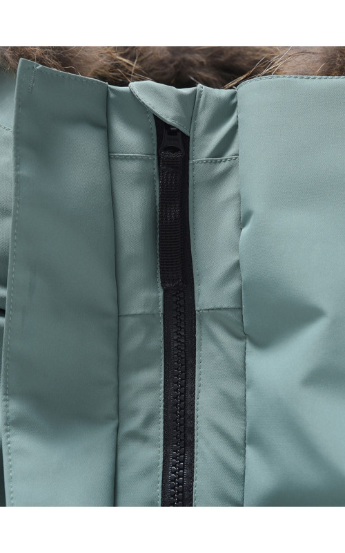 Мужская зимняя парка с мехом енота для холодной погоды