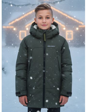 Зимняя парка для мальчика-подростка.