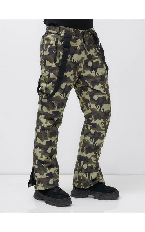 Горнолыжные брюки мужские утеплённые.