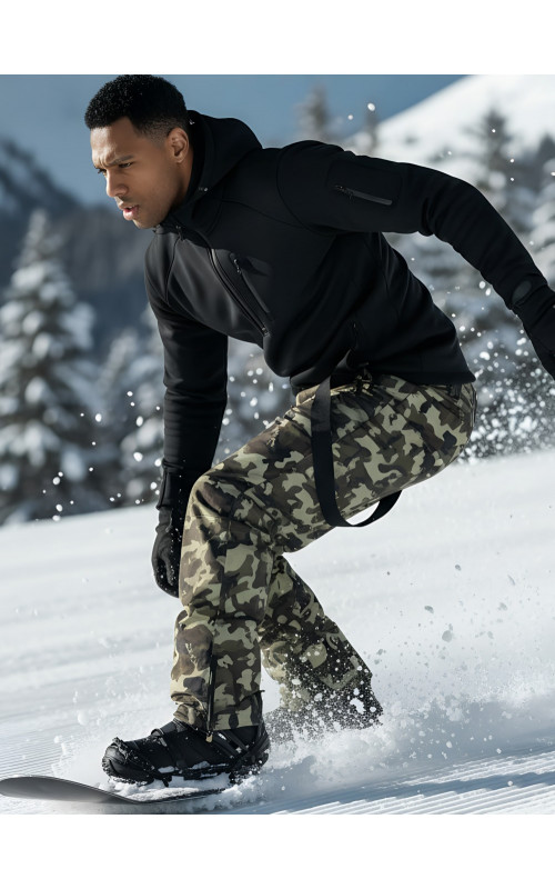 Горнолыжные брюки мужские утеплённые.