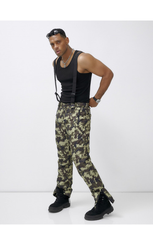 Горнолыжные брюки мужские утеплённые.