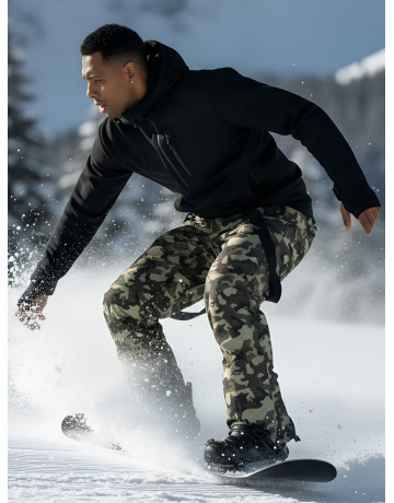 Горнолыжные брюки мужские утеплённые.