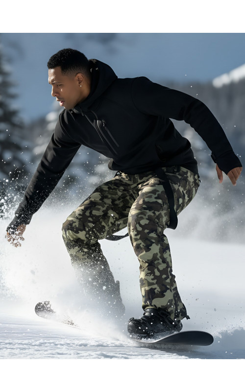 Горнолыжные брюки мужские утеплённые.