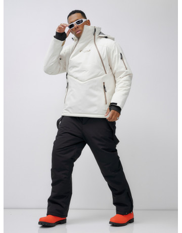 Мужской горнолыжный костюм: куртка-анорак и полукомбинезон