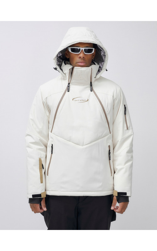 Мужской горнолыжный костюм: куртка-анорак и полукомбинезон