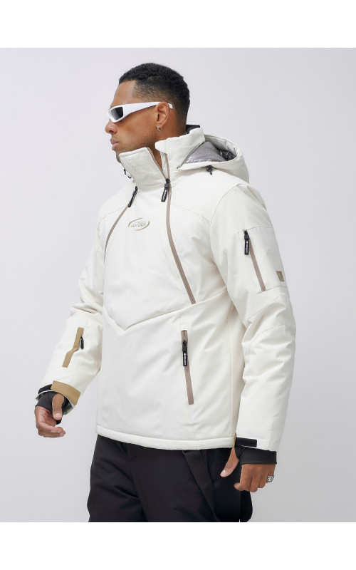 Мужской горнолыжный костюм: куртка-анорак и полукомбинезон