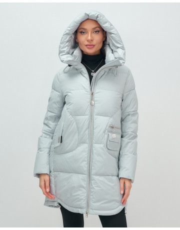 Модная зимняя куртка с капюшоном для женщин и подростков.