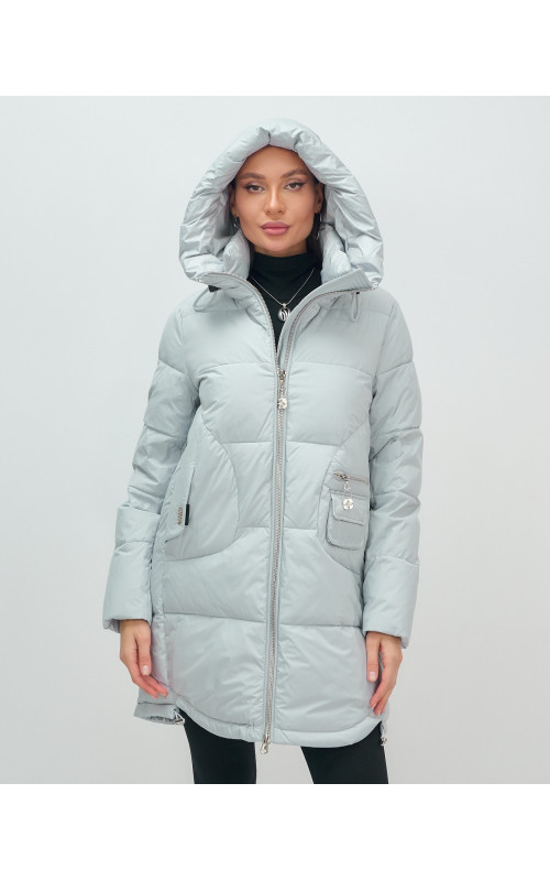 Модная зимняя куртка с капюшоном для женщин и подростков.