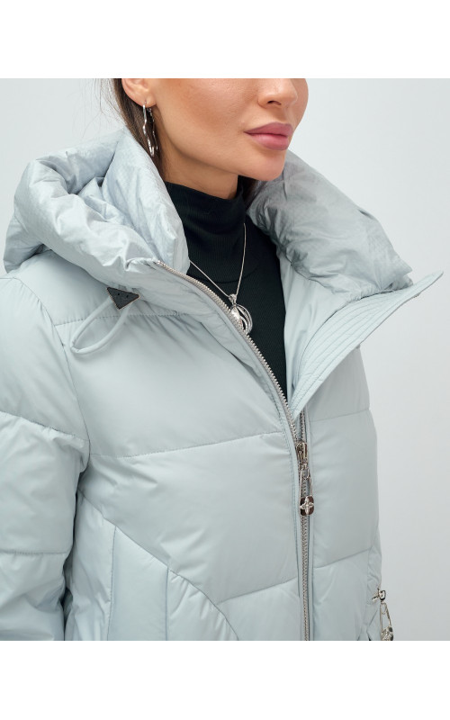 Модная зимняя куртка с капюшоном для женщин и подростков.