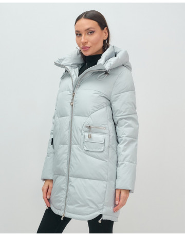 Модная зимняя куртка с капюшоном для женщин и подростков.