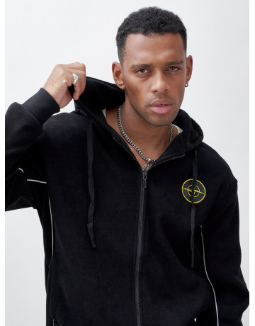 Утеплённый демисезонный костюм для мужчин свободного кроя.