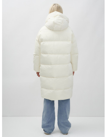 Женская куртка летучая мышь с капюшоном, утеплённая