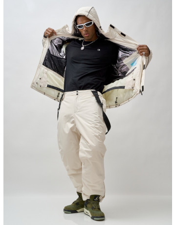 Мужской горнолыжный костюм зимний водонепроницаемый для активного отдыха.